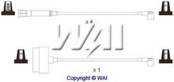 WAIglobal SL310 Ignition Cable Kit